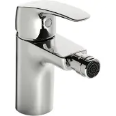 Hansa Hansapinto 1-gats bidetkraan m. waste uitloop 10.6cm chroom
