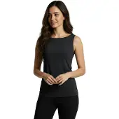 Yogistar Yoga-Top Boatneck "ala" - black