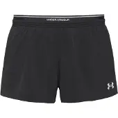 Under Armour UA Vanish Woven 3in Shorts-BLK Dames Sportbroek - Ultimate Zwart - Mod Grijs
