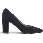 Noë Shoes Nirma Pump Navy Suede