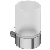 Kludi Vela R - Tandenborstel- en tandpastahouder, glas/chroom 5897505