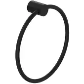 Kludi Vela R - Handdoekhouder, mat zwart 5897839