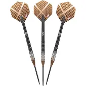 Bull's Max Hopp CP Steeltip Dartpijlen 95% Tungsten - Tapered Barrel - Shark Grip - Player Edition