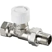 Oventrop thermostatische radiatorafsluiter av9 1" recht