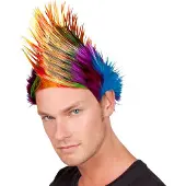 Fun Pruik Spiky Mike