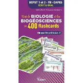 Vuibert 400 FLASHCARDS DE BIOLOGIE BCPST 1E ET 2E ANNEES LICENCES