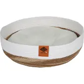 D & D kattenmand Ryan M wit - papiertouw - 38 x 38 x 12 cm
