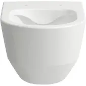 Laufen Pro wandcloset rimless diepspoel met bev.gaten zijkant Wit