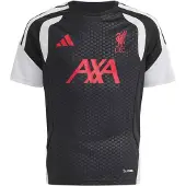 Adidas Liverpool Trainingsshirt 2026-2027 Kids Zwart Grijs Wit Rood