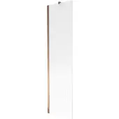 Mexen Next douchewand 1-delig 50 x 150 , strepen, roze goud - 895-050-000-00-09-60