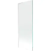 Mexen Next L eenvleugelig badscherm 70 x 150 , transparant, wit - 895-070-000-03-00-20
