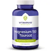 Vitakruid 2x Magnesium 150 Tauraat 90 Tabletten