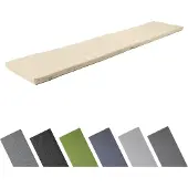 Garronda Bankkussen 180x40 cm – 4 cm dik – Waterafstotend & UV-bestendig – Cappuccino GD-AM-Dino
