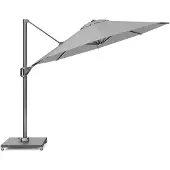 Platinum Voyager T1 zweefparasol 300 cm rond lichtgrijs