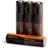 Cygnett AAA USB-C Oplaadbare Batterijen 4 Pack