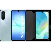 Samsung Galaxy A17 128 Go Bleu 4G + BlueBuilt Book Case Noir