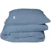 Town & Country Kussensloop Austin Washed Percale Oldblue-60 x 70 cm (standaard)