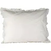 Town & Country Kussensloop Frilled Percale Offwhite-60 x 70 cm (standaard)