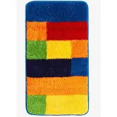 Bonprix Badset met kleurrijk design maat wc-mat voor hangend toilet 45/50 cm