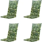 Madison kussen hoge rug elisa - 123x50x5cm set van 4