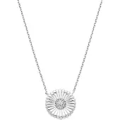 Luxenter Ketting van 925 sterling zilver en glanzende zirkonia met rhodiumafwerking - Olie