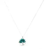 Luxenter Luxeketting, budleia van metaallegering en natuurlijke turkoois gerhodineerd