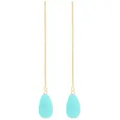 Luxenter Oorbellen 'Zoqoyi' blauw / goud