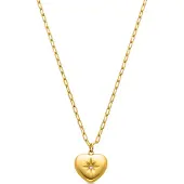 Luxenter Ketting Ikpo 18k geelgoud afwerking