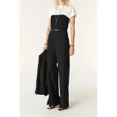 Ba&sh Combinaison Phoebe Bleunuit Maat: 42 | Jumpsuits Outlet | Dames | Zwart