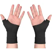 INF Duimhandschoenen, handpolsondersteuning, vingervrije handschoenen 1 paar