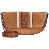 GUESS Dames Schoudertassen Erenia Convertible Xbody Flap - Camel - Maat ONESIZE