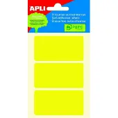 APLI gekleurde etiketten in etui geel (2071) - 13 stuks