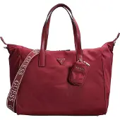 GUESS Shopper 'FOLLIE CHIT CHAT' rood / wit