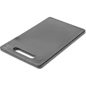 Hendi Snijplank met handgreep – zwart – 250x150 mm – HDPE – dubbelzijdig gebruik