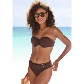 LASCANA Bikinibroek chocoladebruin
