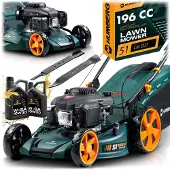 Humberg - HM-601 - Benzine Grasmaaier - 51 cm - Loncin Motor