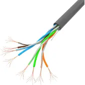 Lanberg UTP-sternaanzetkabel, Cat. 5e, LCU5-11CC-0305-S, spoel van 305 meter