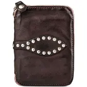 Campomaggi Tosca Portemonnee RFID-bescherming Leder 13 cm bruin