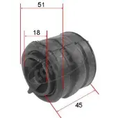 CORTECO 80000096 Stabilisatorstang rubber
