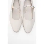 Forever & Always Lara Leren Mary Jane Platte Schoenen