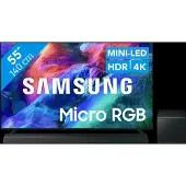 Samsung Micro RGB 55" R85H (2026) + HW-QS700F (2025)