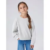 Name it Sweatshirt 'NKFMILLE' lichtgrijs