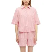 s.Oliver Blouse rosa / wit