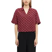 s.Oliver Blouse bordeaux / lichtrood