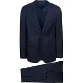Suitable Kostuum Wol Navy | Donkerblauw | Maat 58