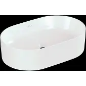 Villeroy & Boch Collaro - Waskom op blad, 56x36 cm, alpine wit 4A195601