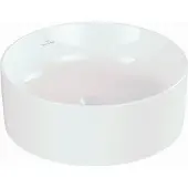 Villeroy & Boch Collaro opzetwastafel - rond Ø40cm - zonder overloop zonder kraangat wit 4a184001
