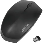 Logilink ID0191 Muis Bluetooth, Radiografisch Optisch Zwart 3 Toetsen 1200 dpi