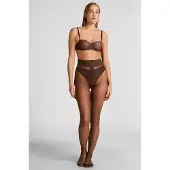 Hunkemoller Panty 15 Denier Second Skin Bruin Dames | Maat: L