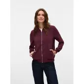Vero Moda Tussenjas 'VMCoco' wijnrood